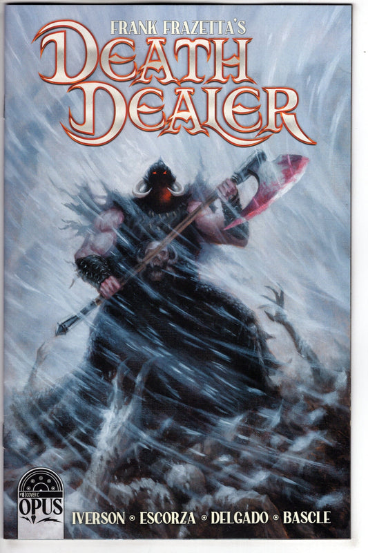 OPUS COMICS COMIC BOOK Frank Frazetta Death Dealer #8 VARIANT