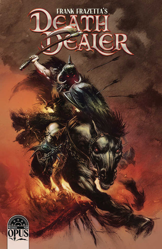 OPUS COMICS COMIC BOOK Frank Frazetta Death Dealer #9 Cover A Manco