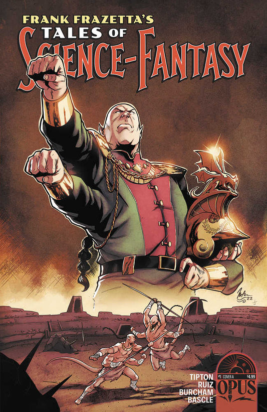 OPUS COMICS COMIC BOOK Frank Frazetta Tales Of Science Fantasy #1 Cover A Ruiz