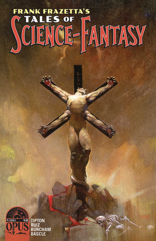 OPUS COMICS COMIC BOOK Frank Frazetta Tales Of Science Fantasy #1 Cover B Frazetta