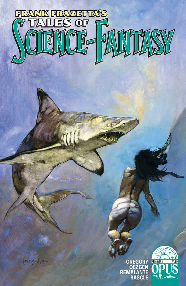 OPUS COMICS COMIC BOOK Frank Frazetta Tales Of Science Fantasy #2 Cover A Frazetta