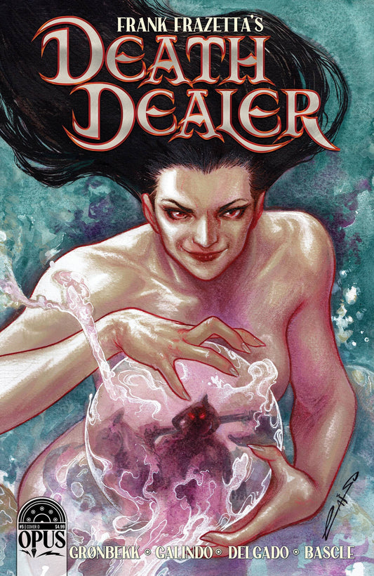OPUS COMICS COMIC BOOK VF/NM FRANK FRAZETTA DEATH DEALER #5 CVR D 10 COPY INCV LAISO