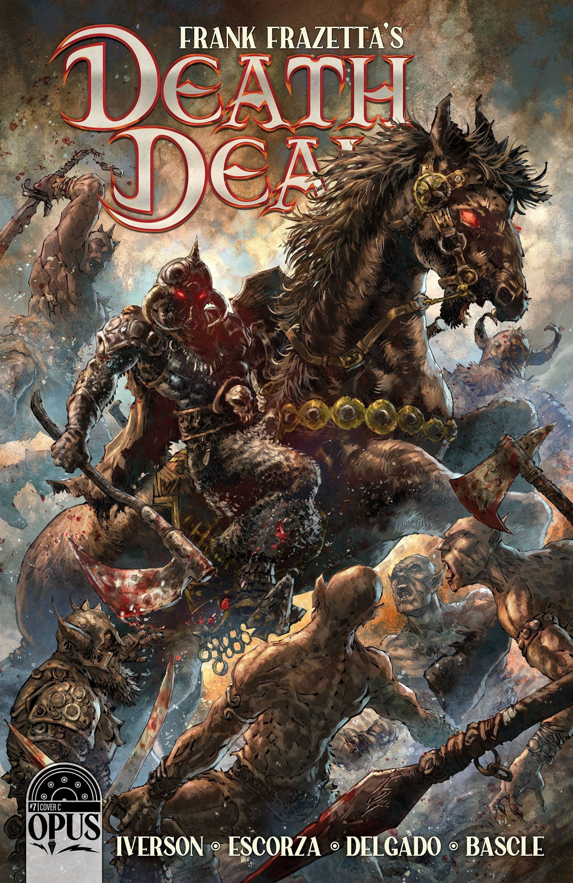 OPUS COMICS Comics FRANK FRAZETTA DEATH DEALER #7 CVR C