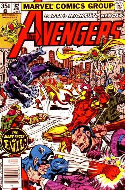 Packrat Comics Avengers #182