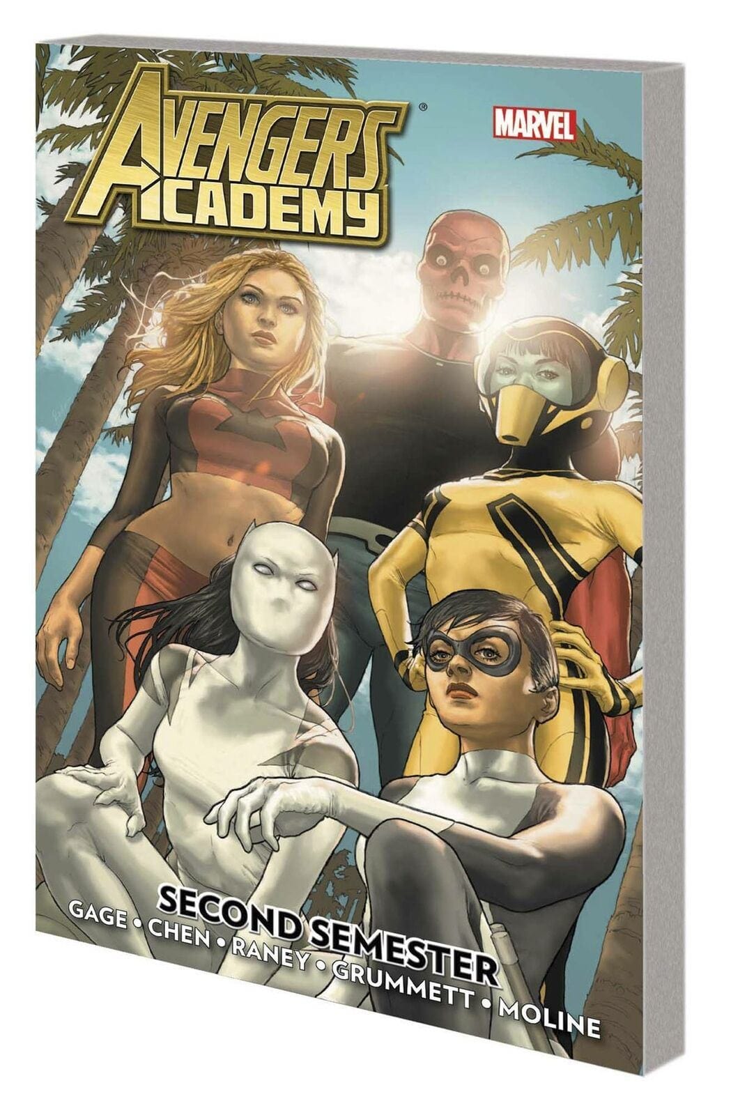 Packrat Comics AVENGERS ACADEMY TP SECOND SEMESTER