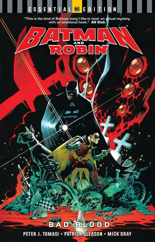 Packrat Comics BATMAN AND ROBIN BAD BLOOD ESSENTIAL EDITION TP