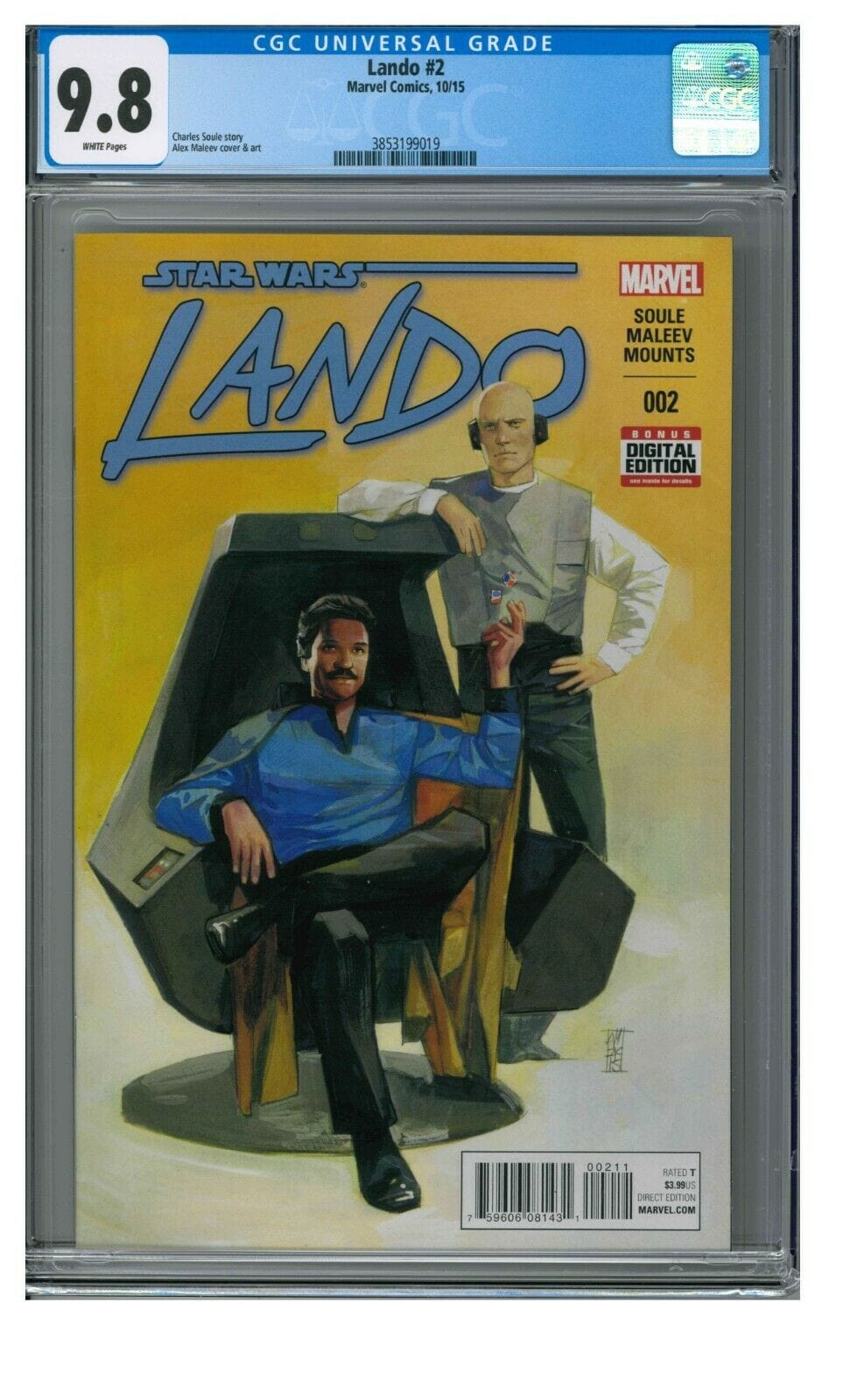 Packrat Comics COMIC BOOK Star Wars Lando #2 CGC 9.8 1st App Chanath Cha