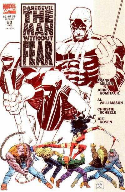 Packrat Comics Daredevil: The Man Without Fear #3