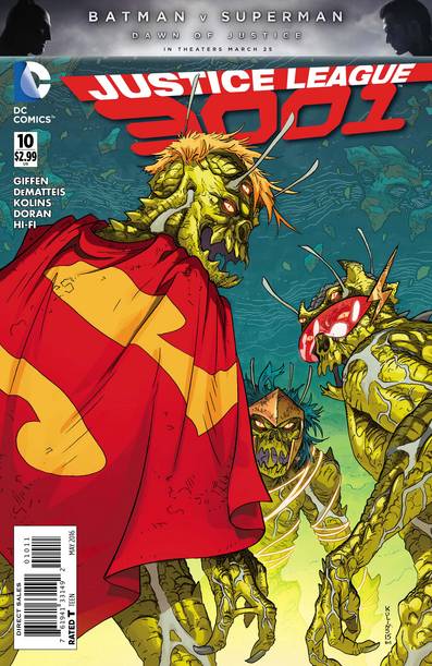 Packrat Comics DC COMICS JUSTICE LEAGUE 3001 #10