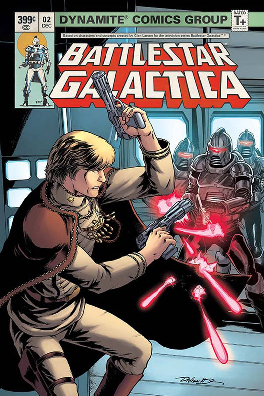 Packrat Comics DYNAMITE BATTLESTAR GALACTICA CLASSIC #2 CVR B HDR