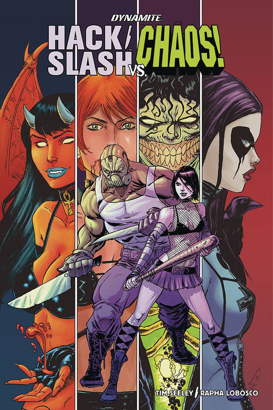 Packrat Comics DYNAMITE HACK SLASH VS CHAOS #1 CVR A SEELEY (MR)