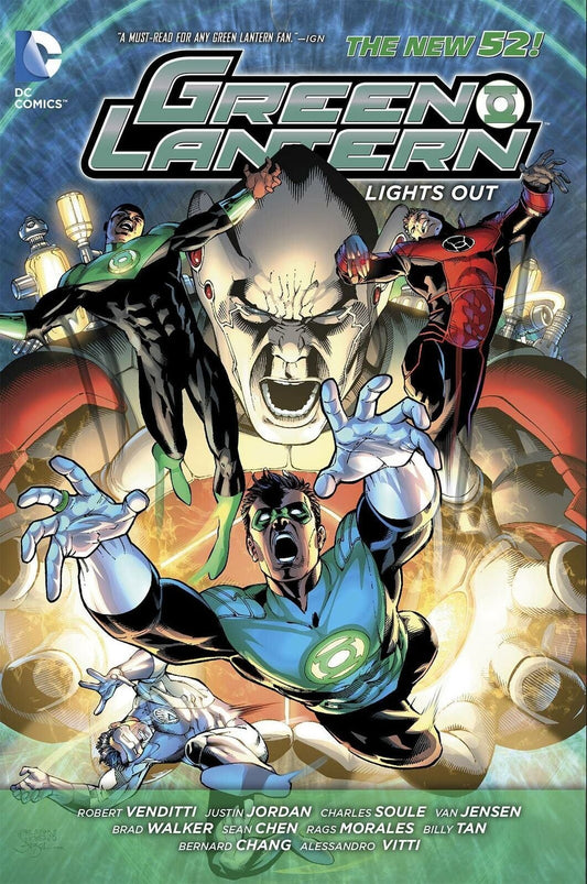 Packrat Comics GREEN LANTERN LIGHTS OUT TP (N52)