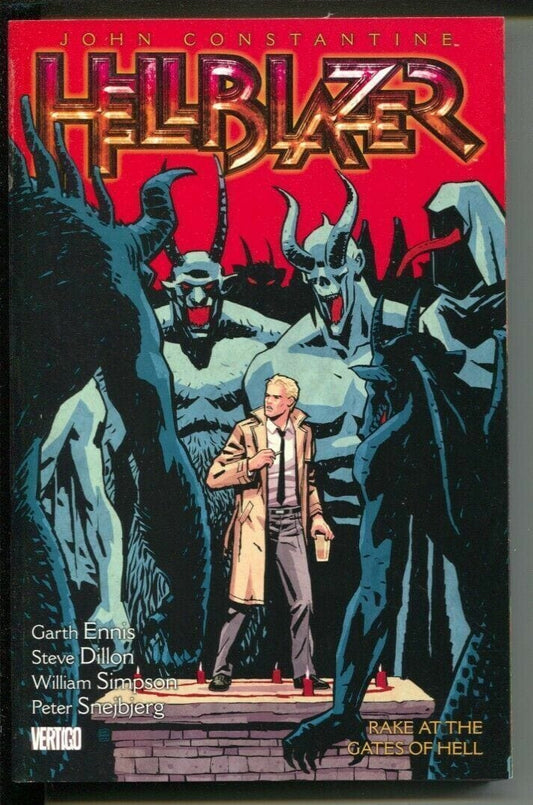 Packrat Comics HELLBLAZER TP VOL 08 RAKE AT THE GATES OF HELL (MR)