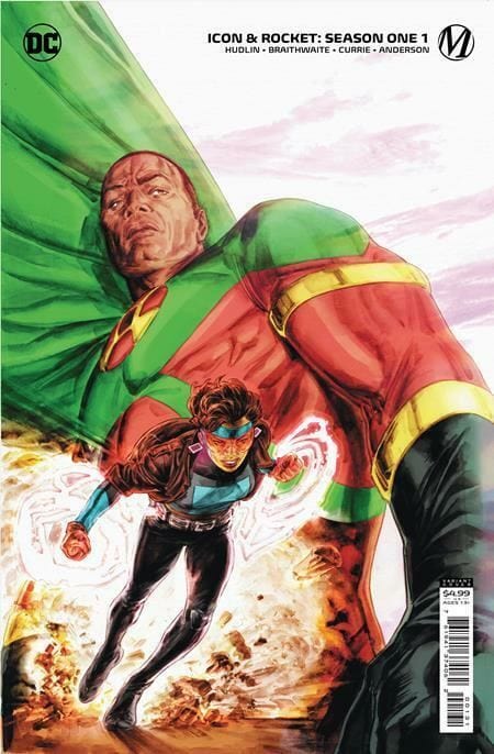 Packrat Comics Icon & Rocket Season One #1 (Of 6) Cover C Doug Braithwaite New School Card Stoc
