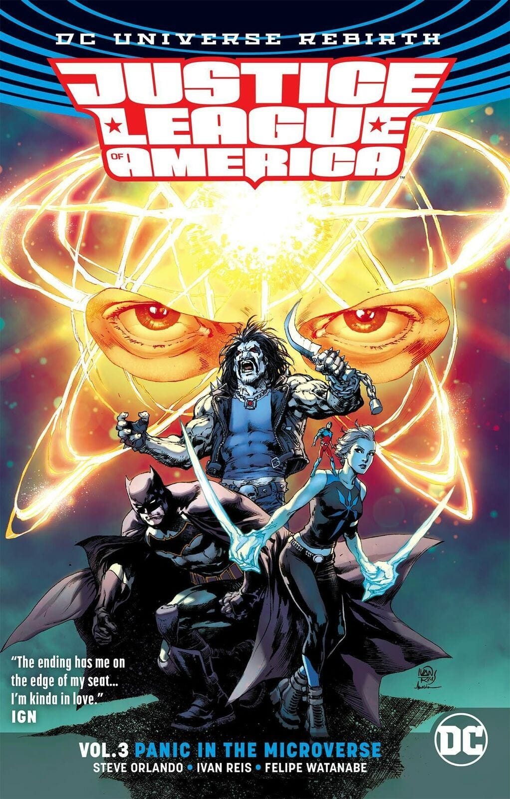 Packrat Comics JUSTICE LEAGUE OF AMERICA TP VOL 03 PANIC MICROVERSE REBIRTH