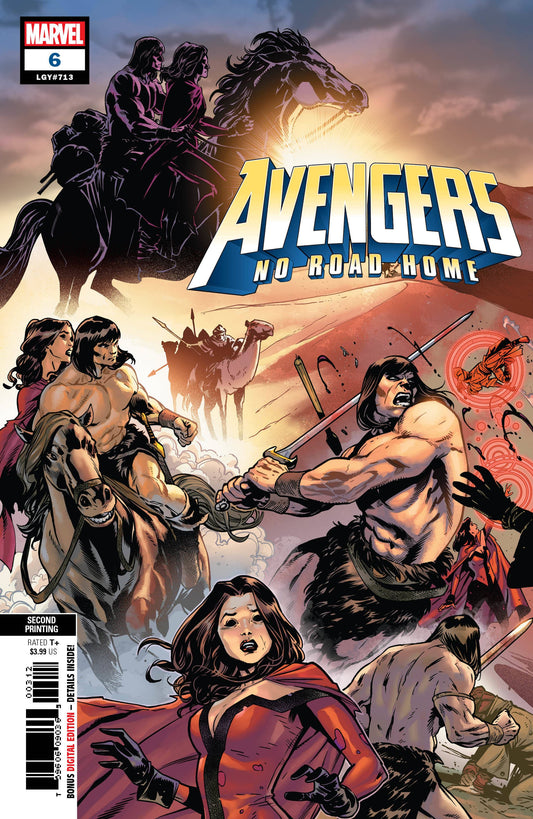 Packrat Comics Marvel AVENGERS NO ROAD HOME #6 (OF 10) 2ND PTG IZAAKSE VAR
