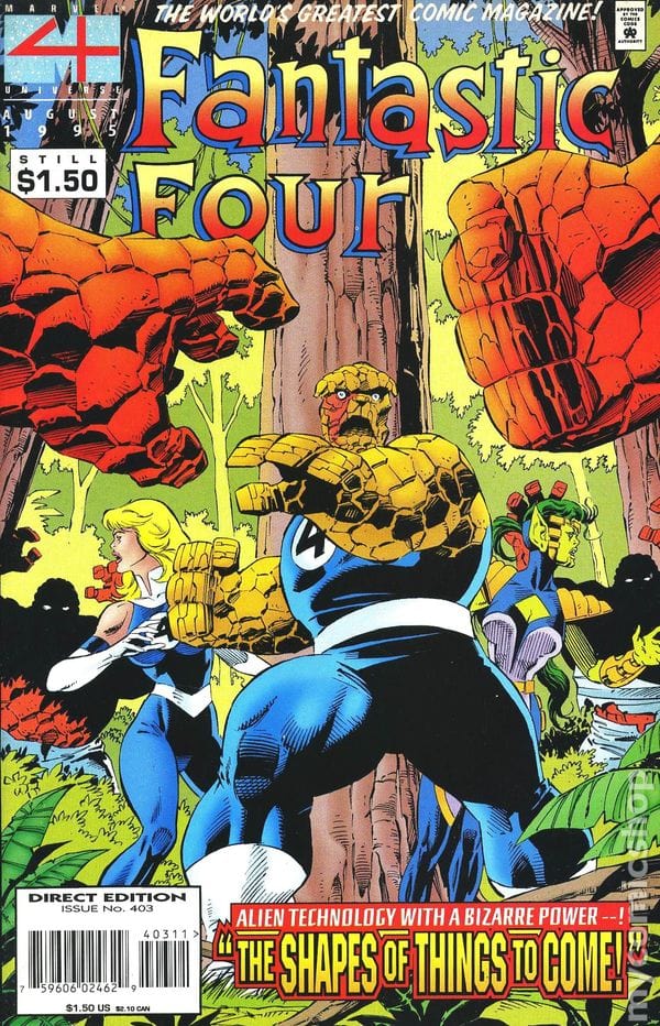 Packrat Comics MARVEL COMICS Fantastic Four #403