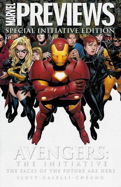 Packrat Comics MARVEL COMICS MARVEL PREVIEWS SPECIAL INITIATIVE EDITION #1