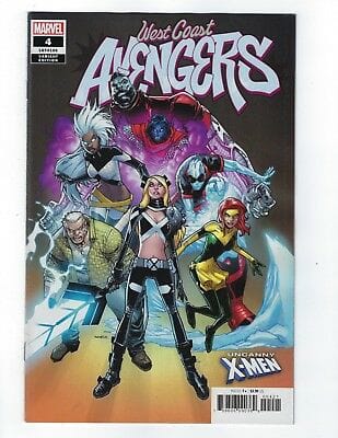 Packrat Comics Marvel WEST COAST AVENGERS #4 UNCANNY X-MEN VAR