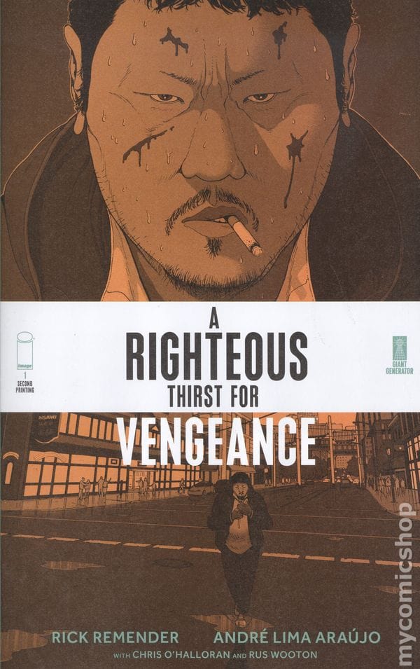 Packrat Comics Righteous Thirst for Vengeance #1 Second Print