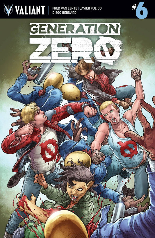 Packrat Comics VALIANT COMICS GENERATION ZERO #6 CVR A RYP (NEW ARC)