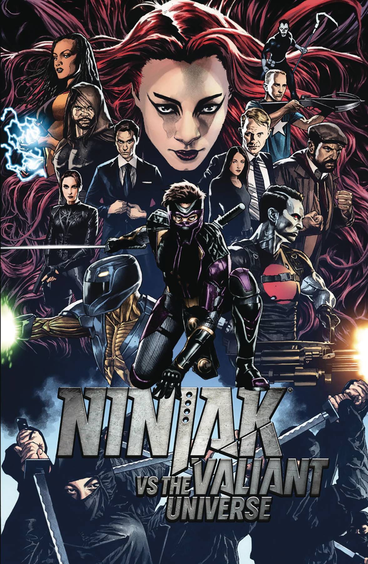 Packrat Comics VALIANT ENTERTAINMENT LLC NINJAK VS VU #1 (OF 4) CVR A SUAYAN (NET)