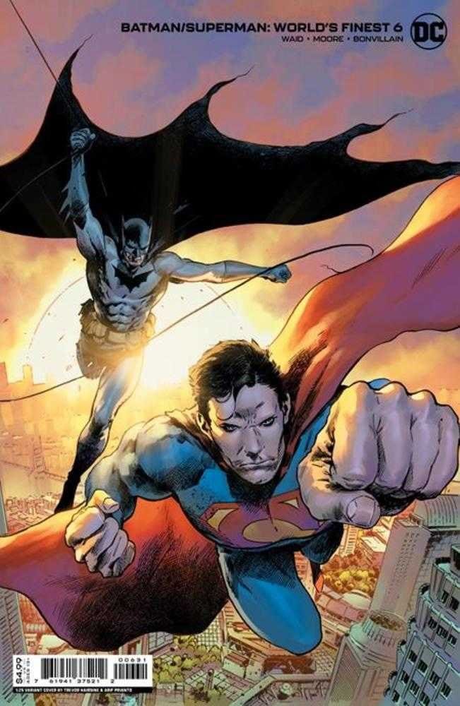 Packrat Comics VF/NM Batman Superman Worlds Finest #6 Cover D 1 in 25 Trevor Hairsine Card Stock Vari