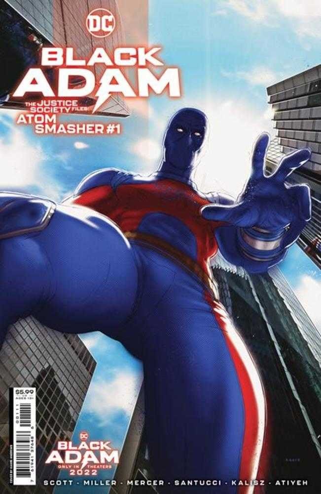 Packrat Comics VF/NM Black Adam The Justice Society Files Atom Smasher #1 (One Shot) Cover A Kaare An