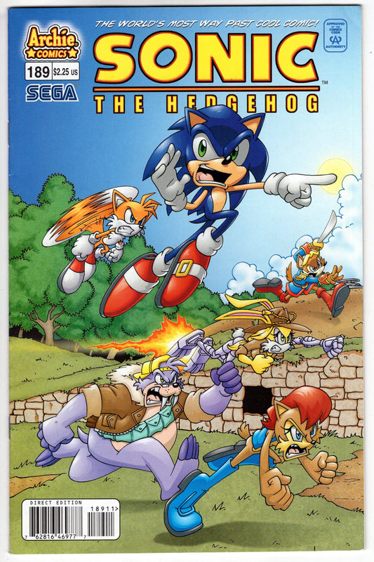 Packrat Comics VF Sonic the Hedgehog #189