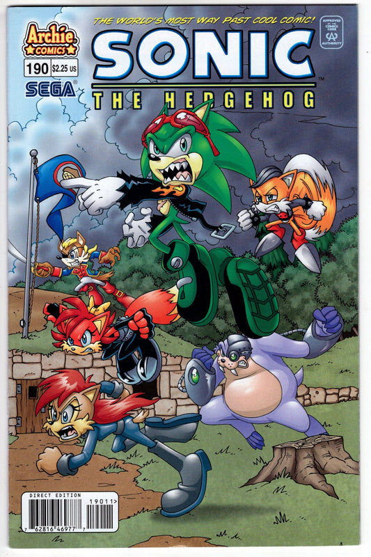 Packrat Comics VF+ Sonic the Hedgehog #190