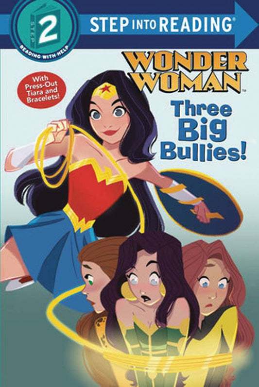 RANDOM HOUSE BOOKS YOUNG READE KIDS DC SUPER HEROES WONDER WOMAN THREE BIG BULLIES YR SC