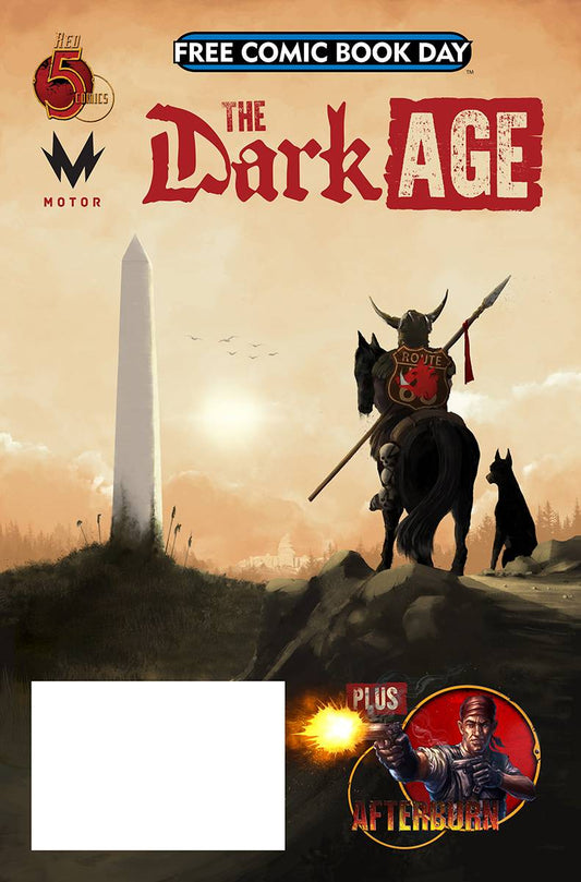 RED 5 COMICSRED FIVE RED 5 COMICS VF/NM FCBD 2019 DARK AGE AFTERBURN ONE SHOT