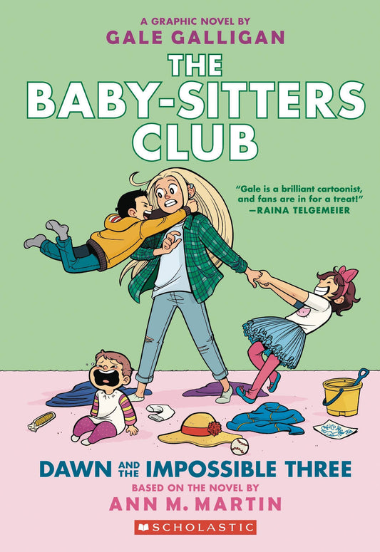 SCHOLASTIC INC KIDS BABY SITTERS CLUB COLOR ED GN VOL 05 DAWN IMPOSSIBLE 3