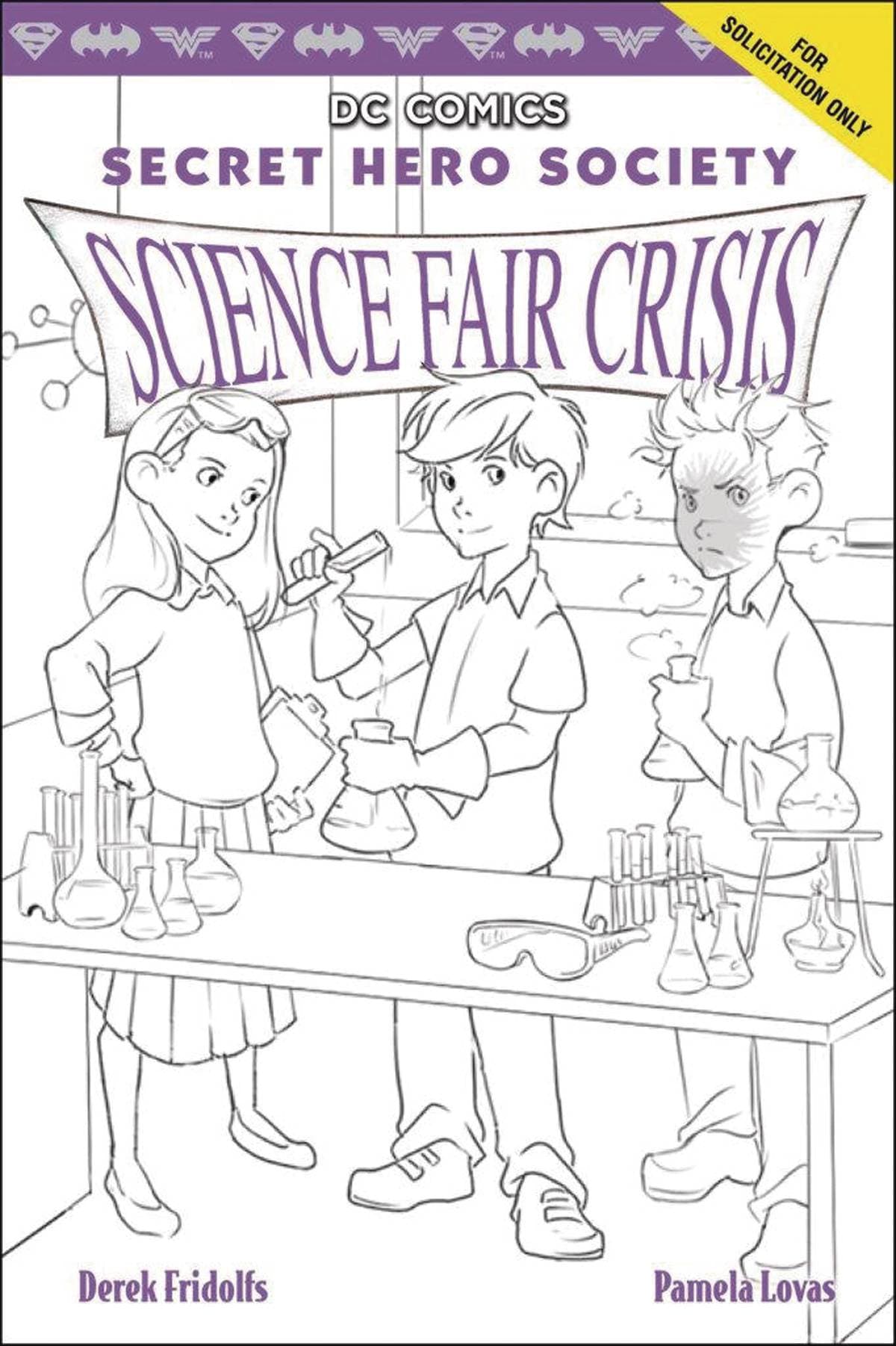 SCHOLASTIC INC. KIDS SECRET HERO SOCIETY HC VOL 04 SCIENCE FAIR CRISIS