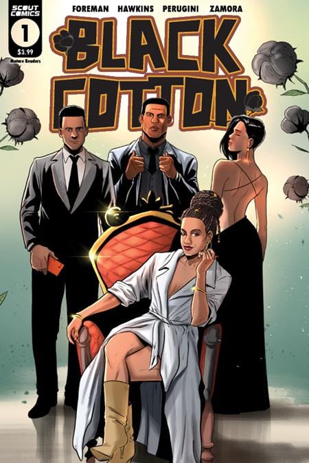 SCOUT COMICS COMIC BOOK BLACK COTTON #1 Second Printing