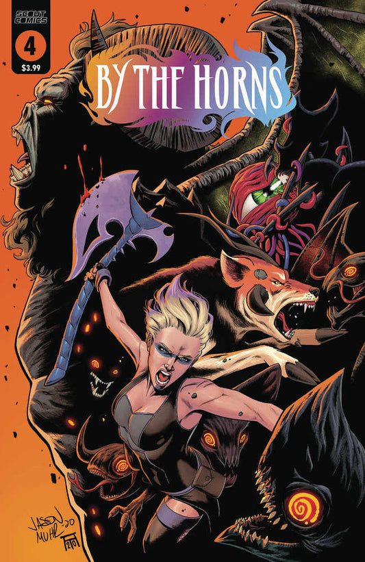 SCOUT COMICS COMIC BOOK By The Horns #4 (Of 7) Cover A Muhr (Mature)