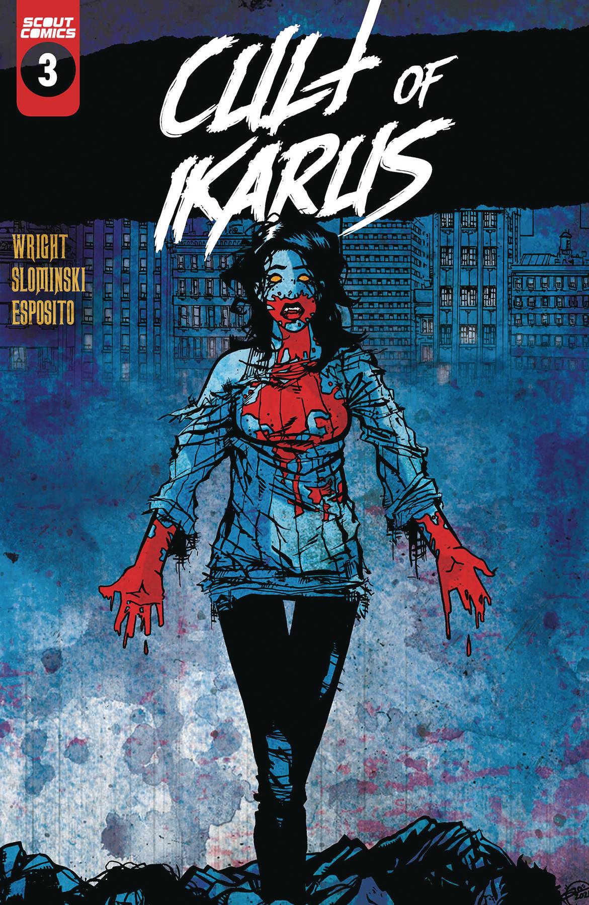 SCOUT COMICS COMIC BOOK CULT OF IKARUS #3 (OF 4)