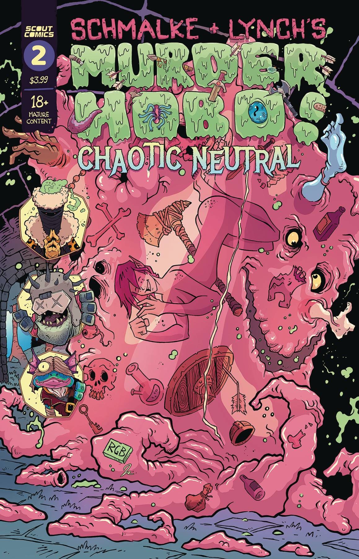 SCOUT COMICS COMIC BOOK MURDER HOBO CHAOTIC NEUTRAL #2 (OF 4) (MR)