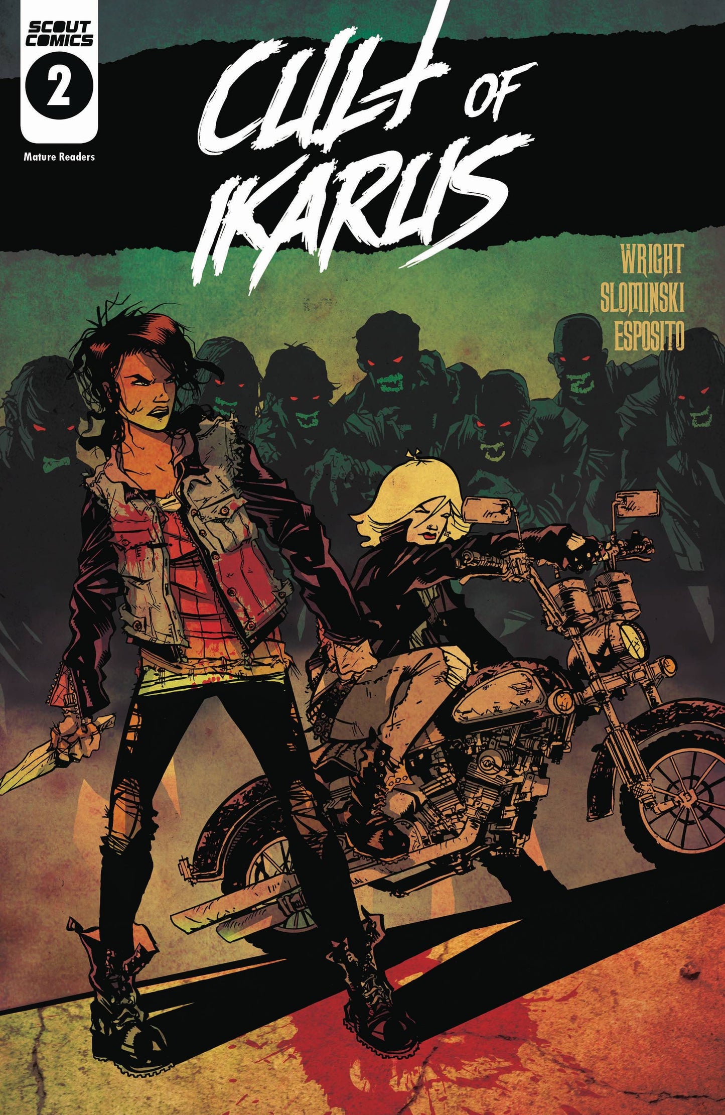 SCOUT COMICS COMIC BOOK VF/NM CULT OF IKARUS #2 (OF 4)
