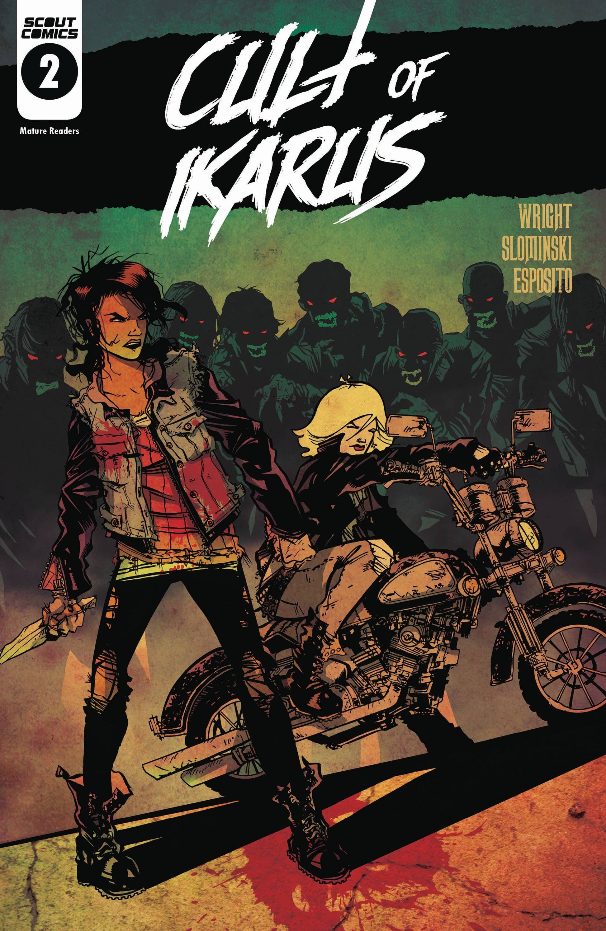 SCOUT COMICS COMIC BOOK VF/NM CULT OF IKARUS #2 (OF 4)