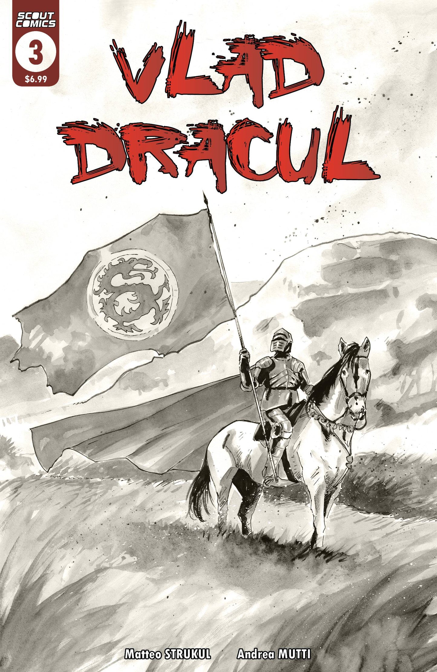 SCOUT COMICS COMIC BOOK VLAD DRACUL #3 (OF 3)