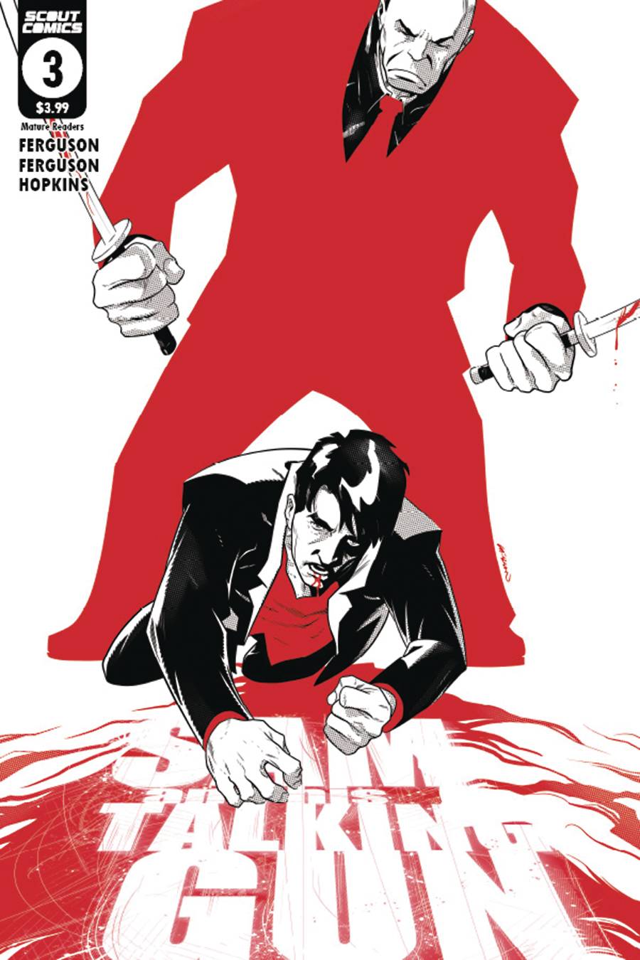 SCOUT COMICS Comics SAM & HIS TALKING GUN #3