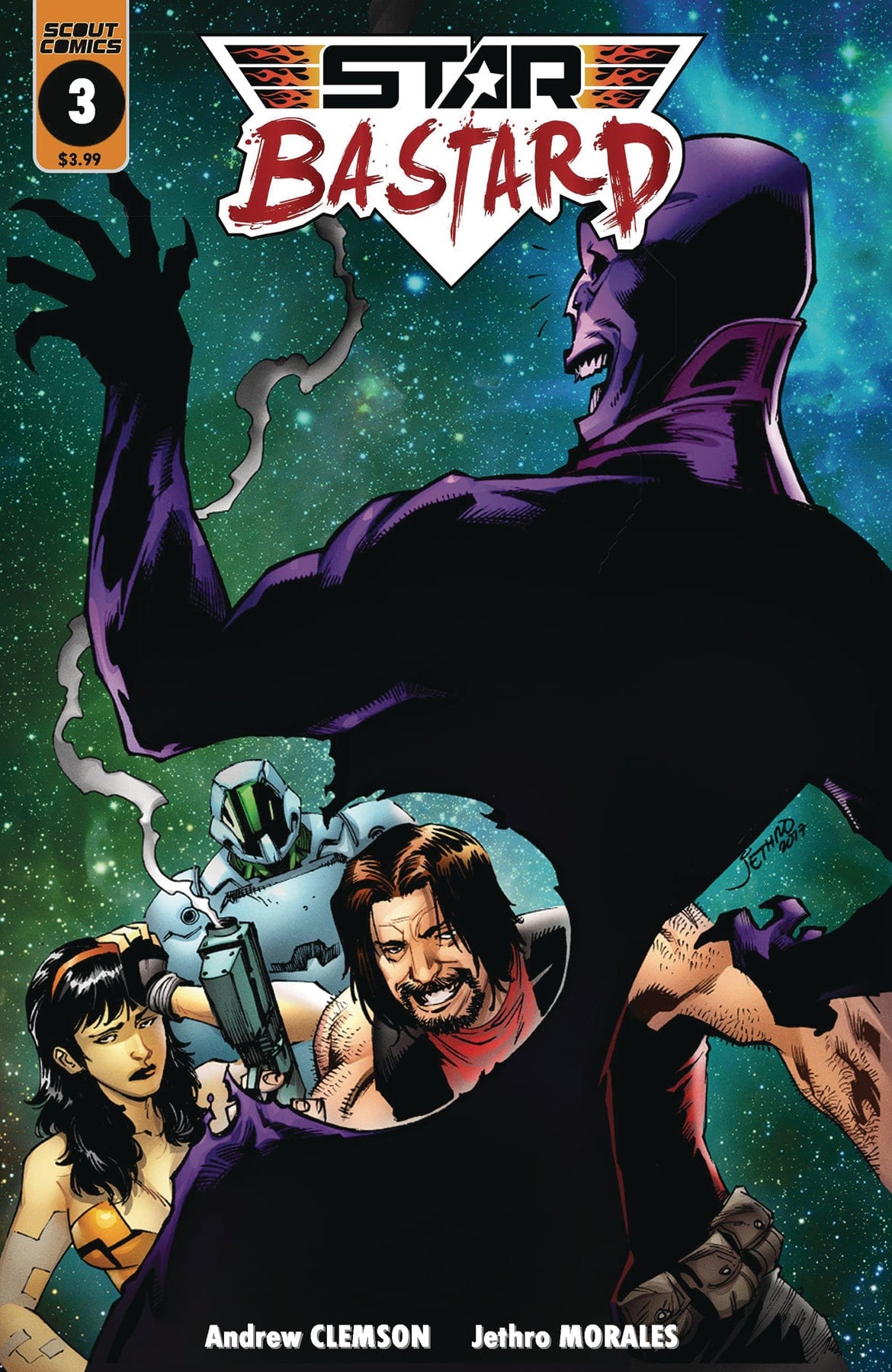 SCOUT COMICS Comics STAR BASTARD #3