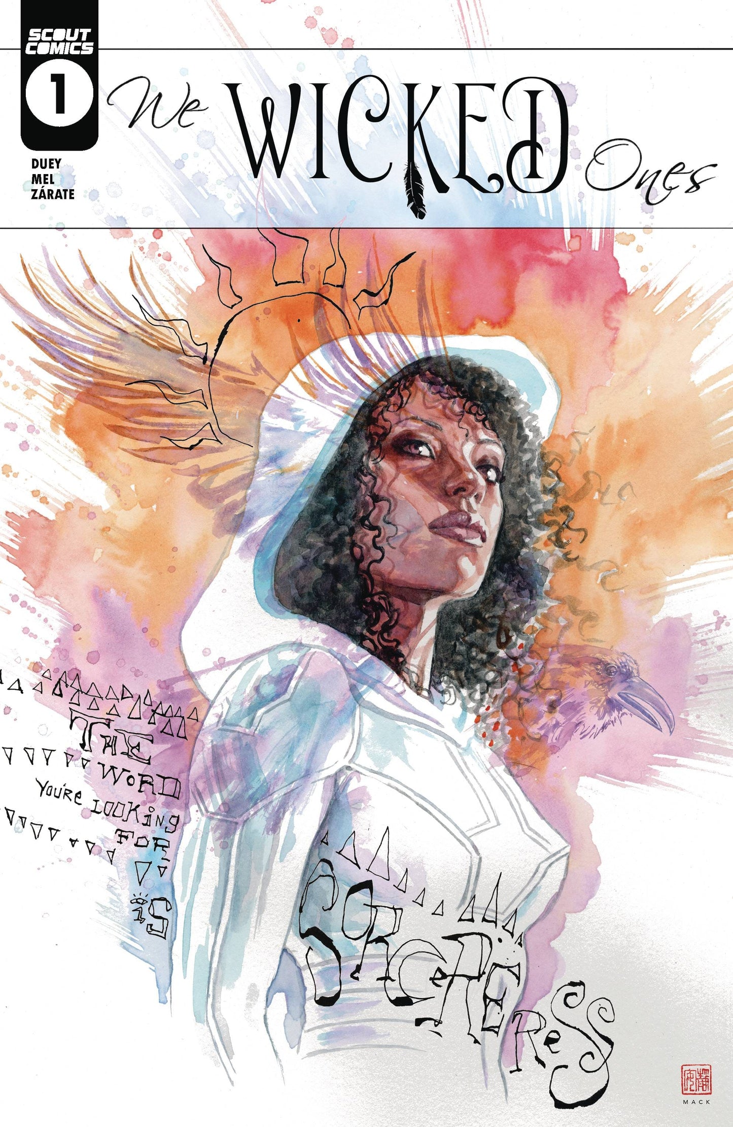 SCOUT COMICS Comics WE WICKED ONES #1 CVR A DAVID MACK