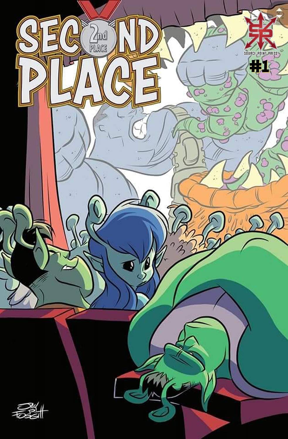 SOURCE POINT PRESS COMIC BOOK SECOND PLACE #1 (OF 4) CVR A FOSGITT