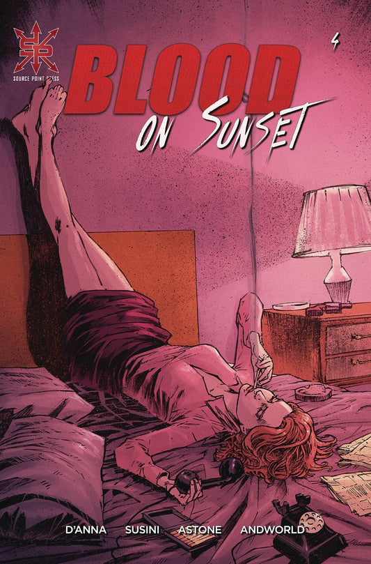 SOURCE POINT PRESS COMIC BOOK VF/NM BLOOD ON SUNSET #4 (OF 5) (MR)