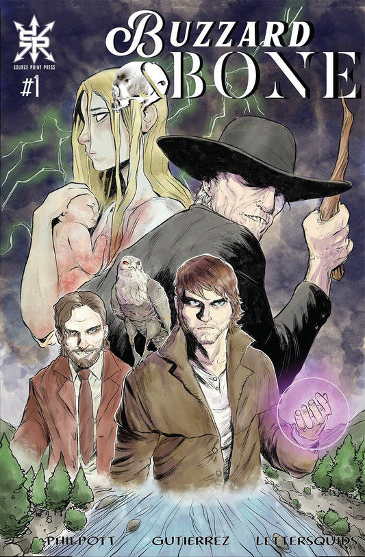 SOURCE POINT PRESS COMIC BOOK VF/NM BUZZARD AND BONE #1 (OF 4) CVR A GUTIERRREZ (MR)