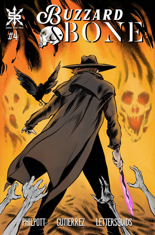 SOURCE POINT PRESS COMIC BOOK VF/NM BUZZARD AND BONE #4 (OF 4) (MR)