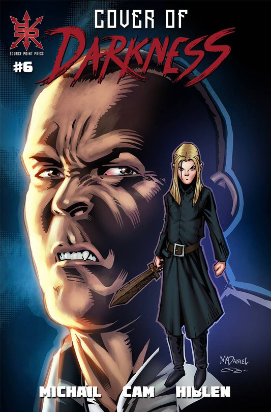 SOURCE POINT PRESS COMIC BOOK VF/NM COVER OF DARKNESS #6 CVR B MCDANIEL (MR)