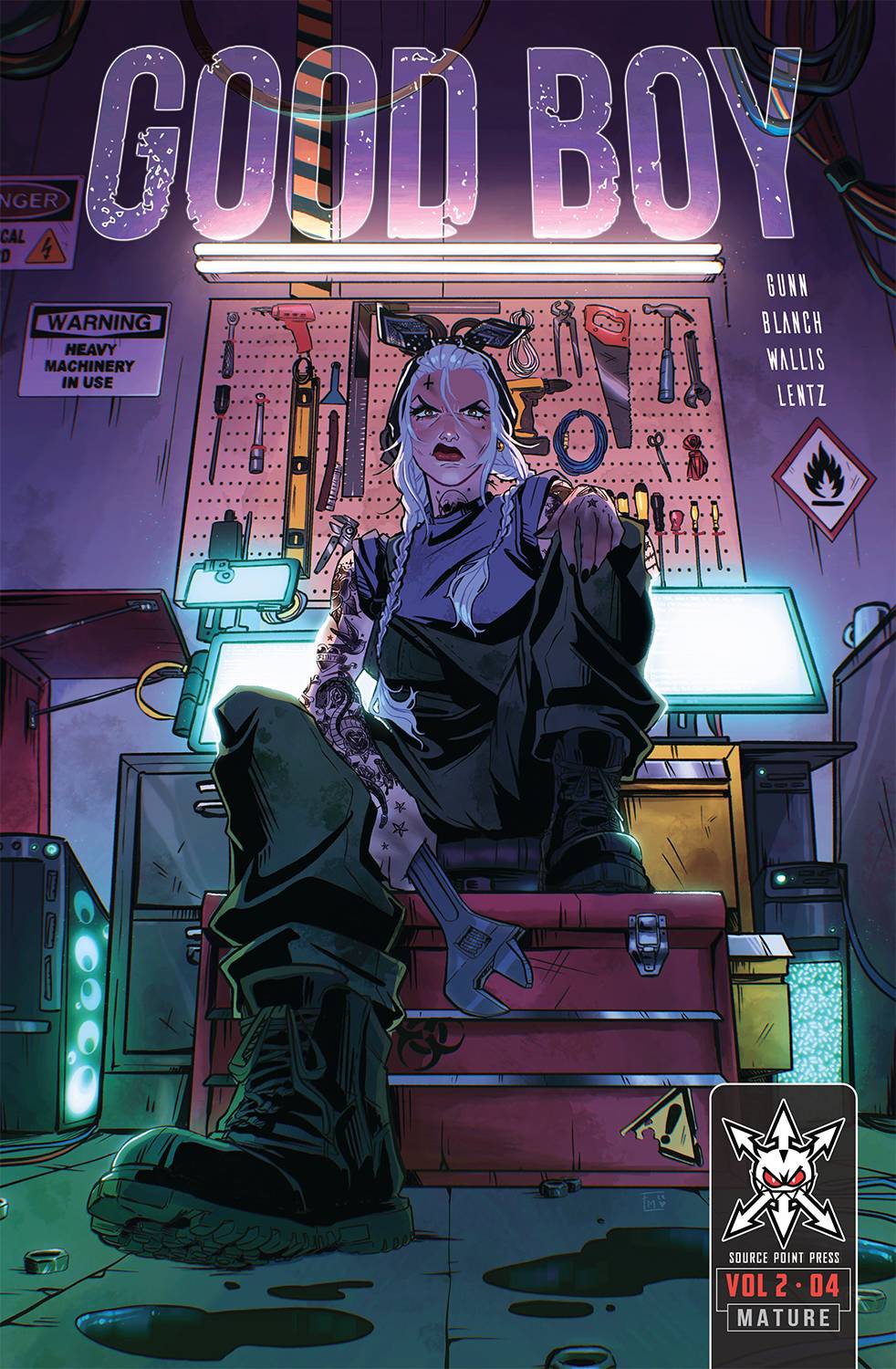 SOURCE POINT PRESS COMIC BOOK VF/NM GOOD BOY VOL 2 #4 (OF 4) CVR B EWART (MR)